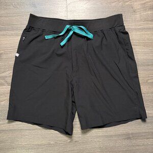 Figs Men's Technical Collection 7" Shorts - Black